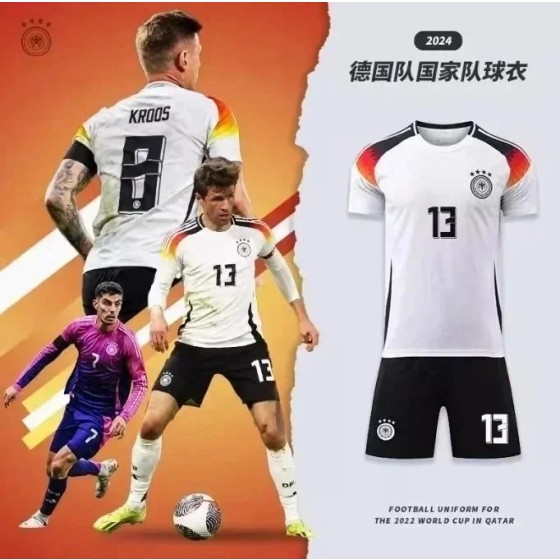 2024德国往届世界杯穆勒哈弗茨同款球衣 -1056