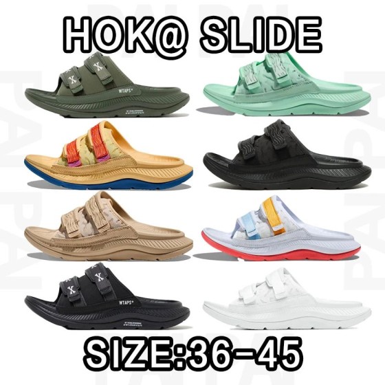HOK@ 防滑一字拖鞋-5552