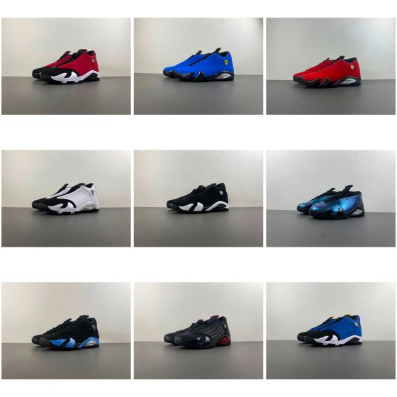 QD  AJ14经典 中帮 运动跑步篮球鞋-5111
