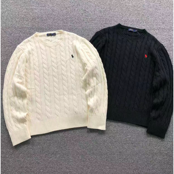 左小吗轮麻花两色毛衣122302159